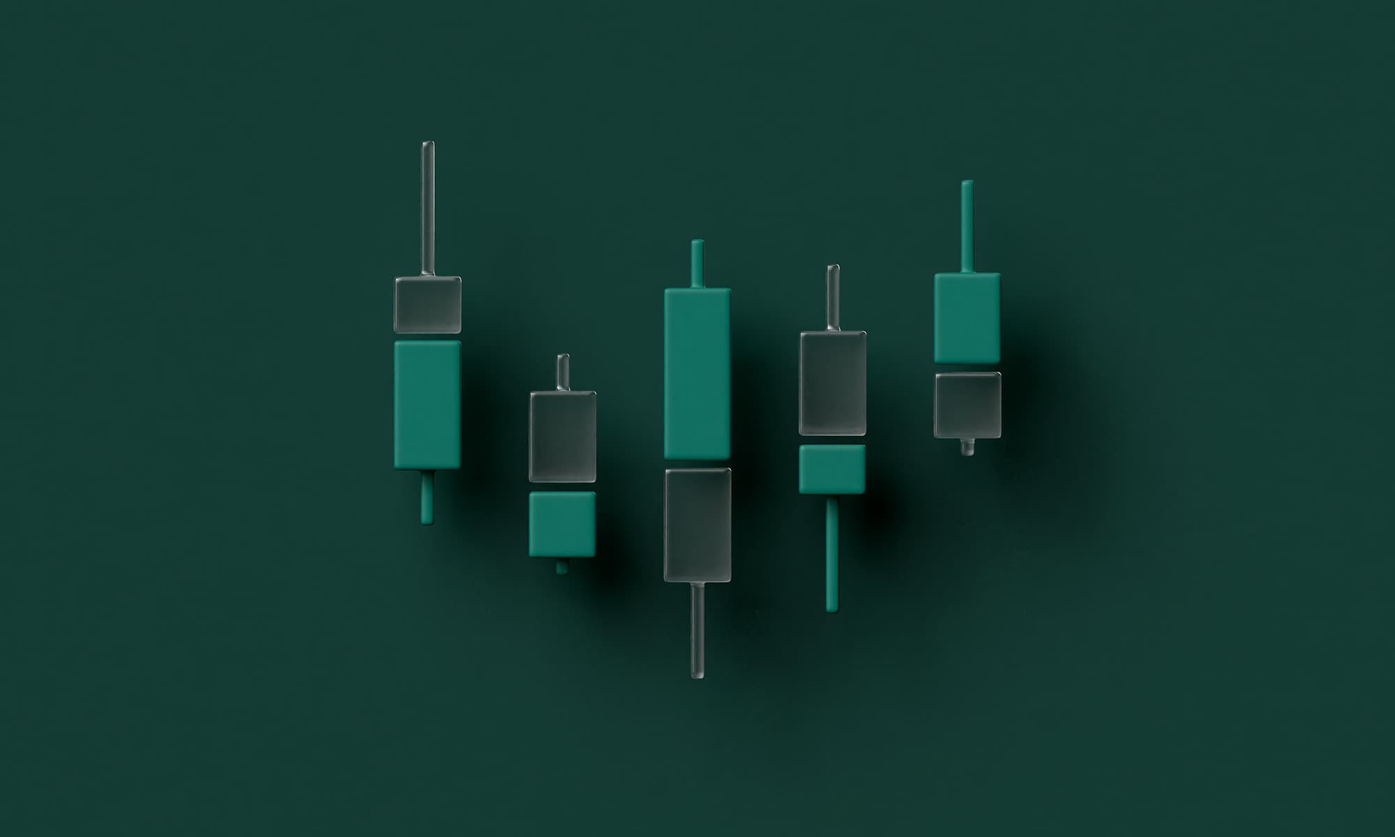 Candlesticks in trading
